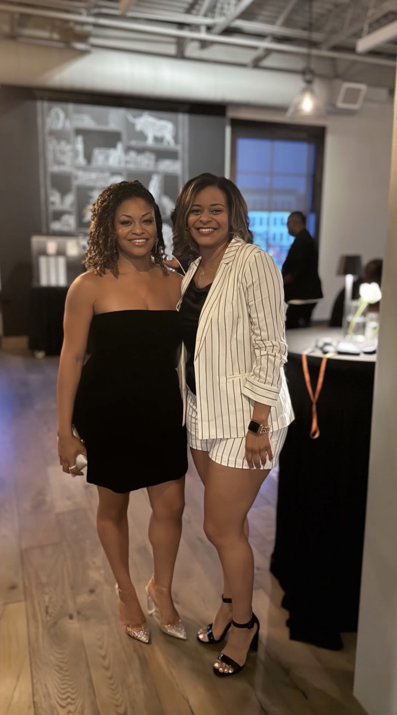 Guests celebrating Jenelle's 50th birthday